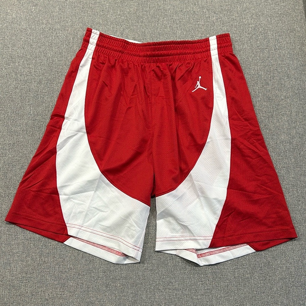 Nike Jordan Stock DF Overtime Short Men's M Red White Basketball